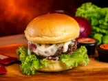 Burger Costela c/ Catupiry Original e Bacon