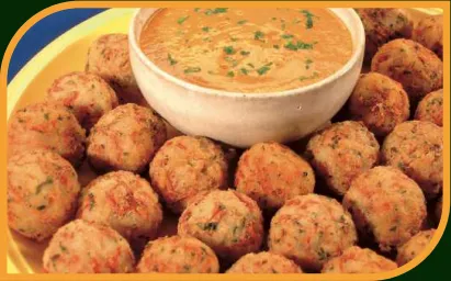 Bolinho de Arroz com Carne Seca