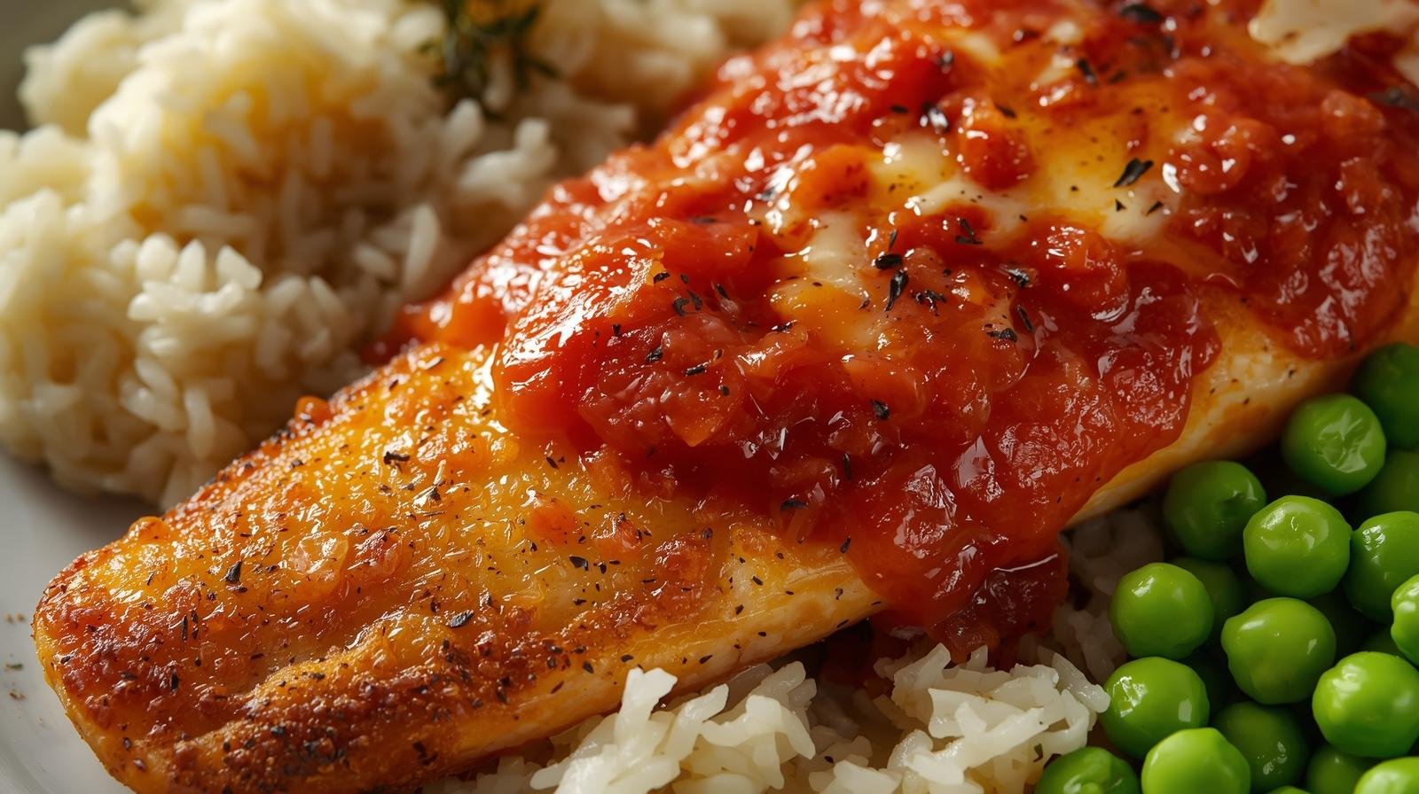 Filé de Peixe à Parmegiana